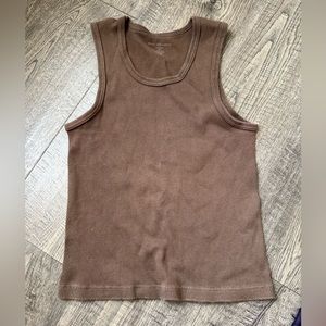 Brandy Melville Brown Crop Top